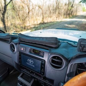 Deluxe Dashboard Cover – Charcoal full dashboard view