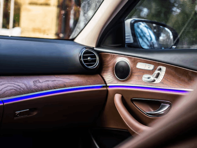 Luxury car interior upgrades in Kent for premium driving experience